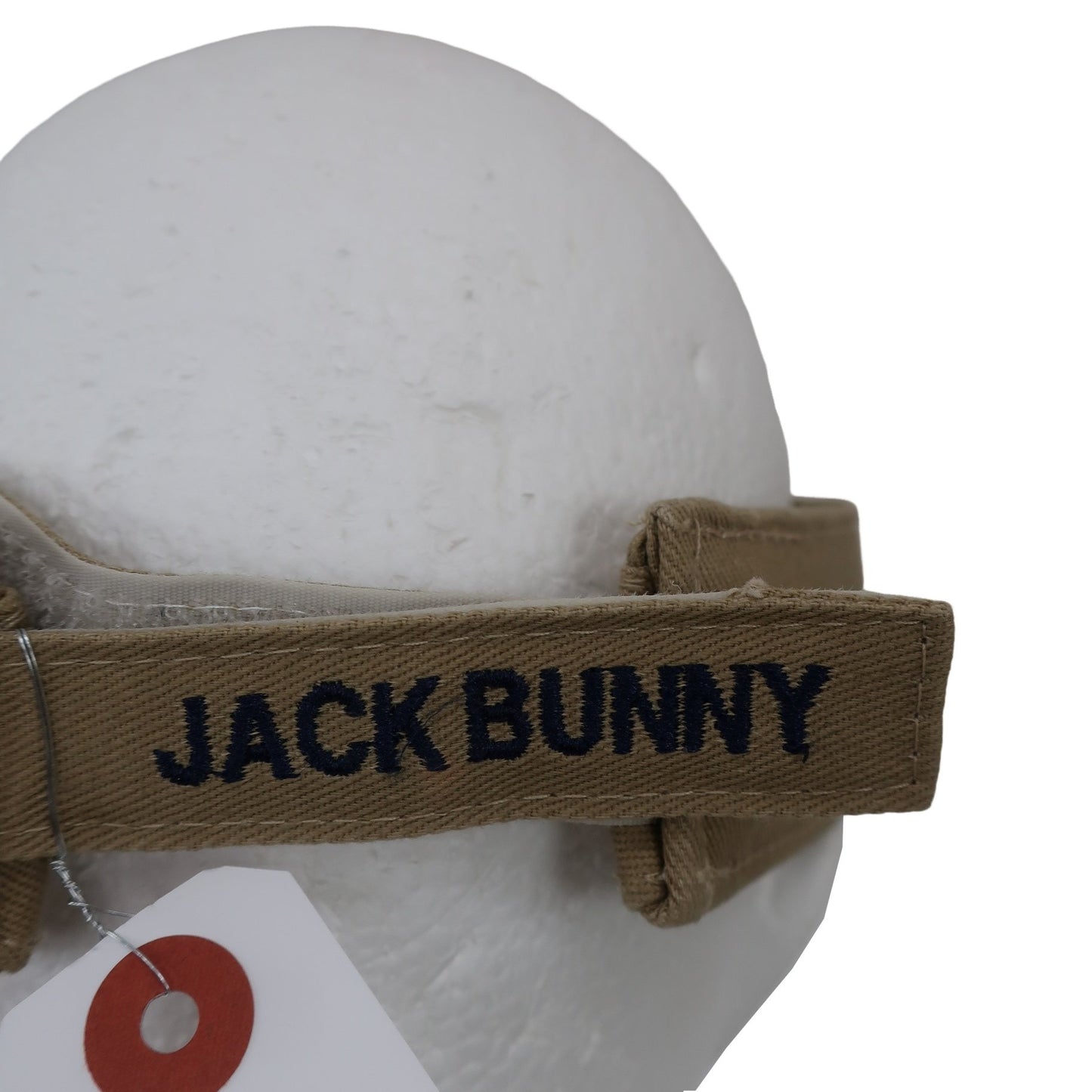 Jack Bunny(ジャックバニー) サンバイザー ベージュ レディース フリーサイズ A