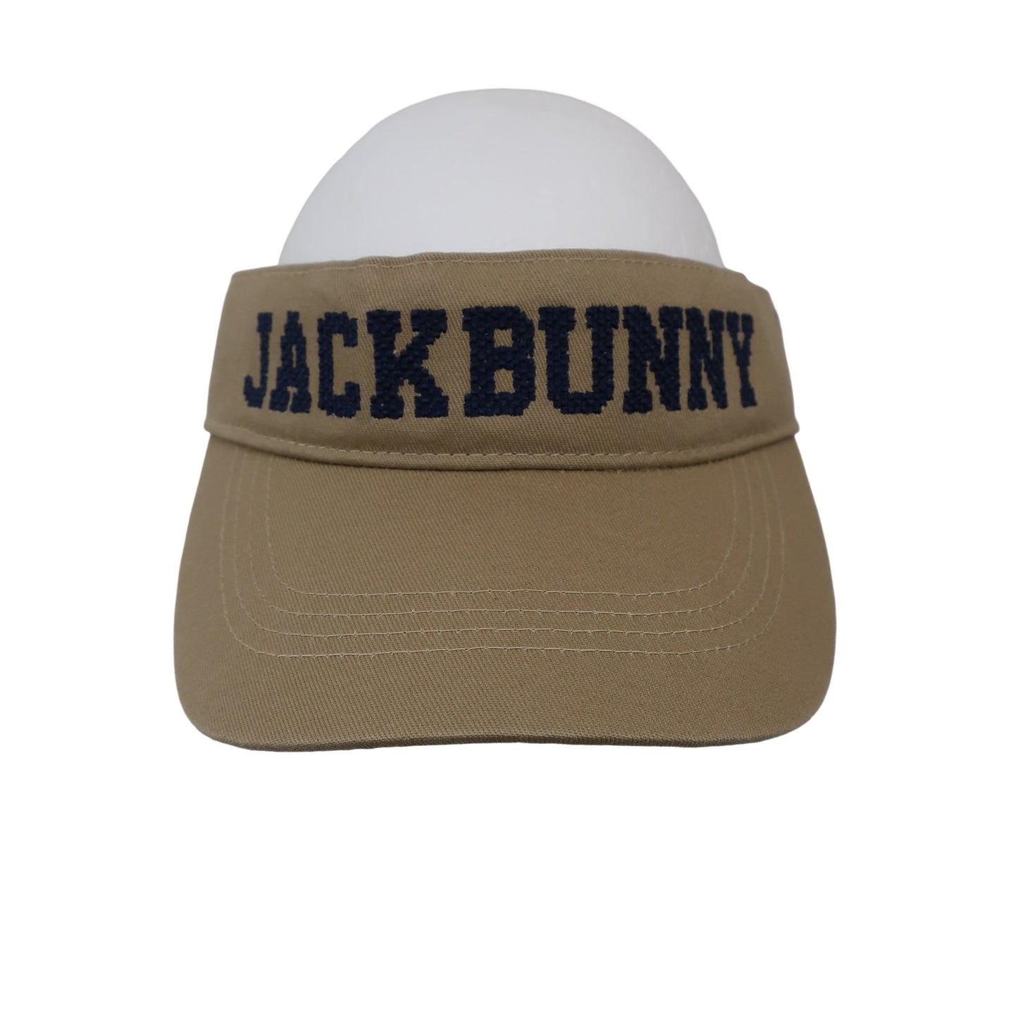 Jack Bunny(ジャックバニー) サンバイザー ベージュ レディース フリーサイズ A