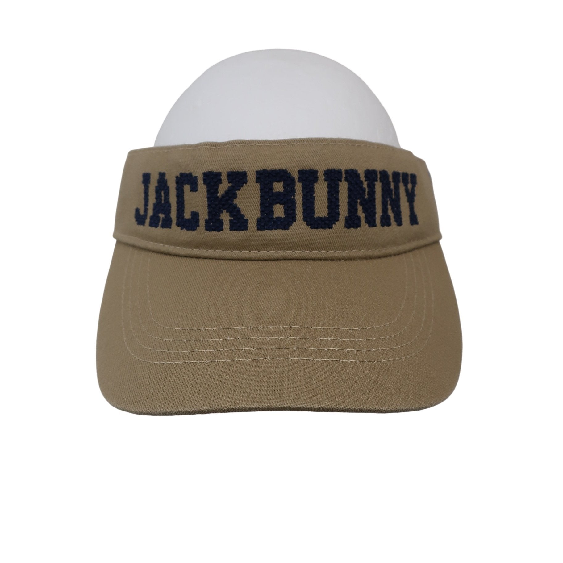 Jack Bunny(ジャックバニー) サンバイザー ベージュ レディース フリーサイズ A