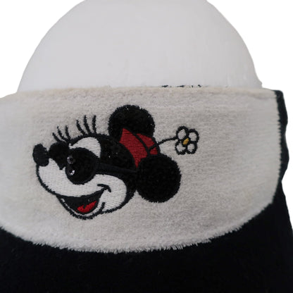 NEW ERA(ニューエラ) サンバイザー 黒白 ミニーちゃん レディース フリーサイズ A