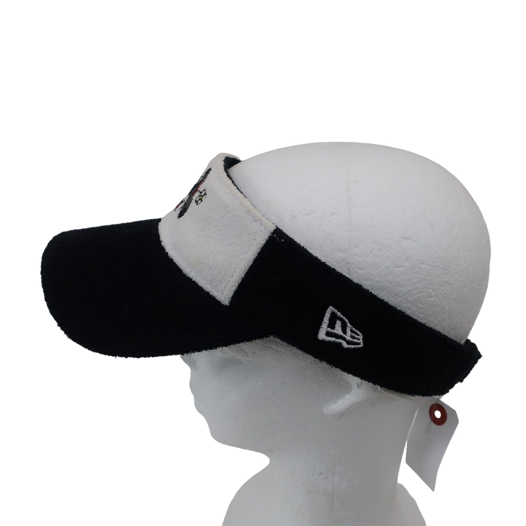 NEW ERA(ニューエラ) サンバイザー 黒白 ミニーちゃん レディース フリーサイズ A
