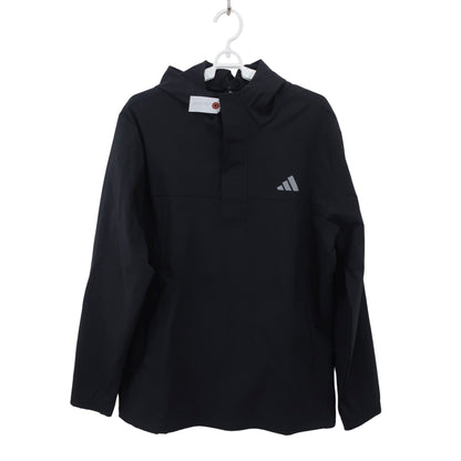 adidas(アディダス) ハーフジップパーカー 黒 メンズ XL A