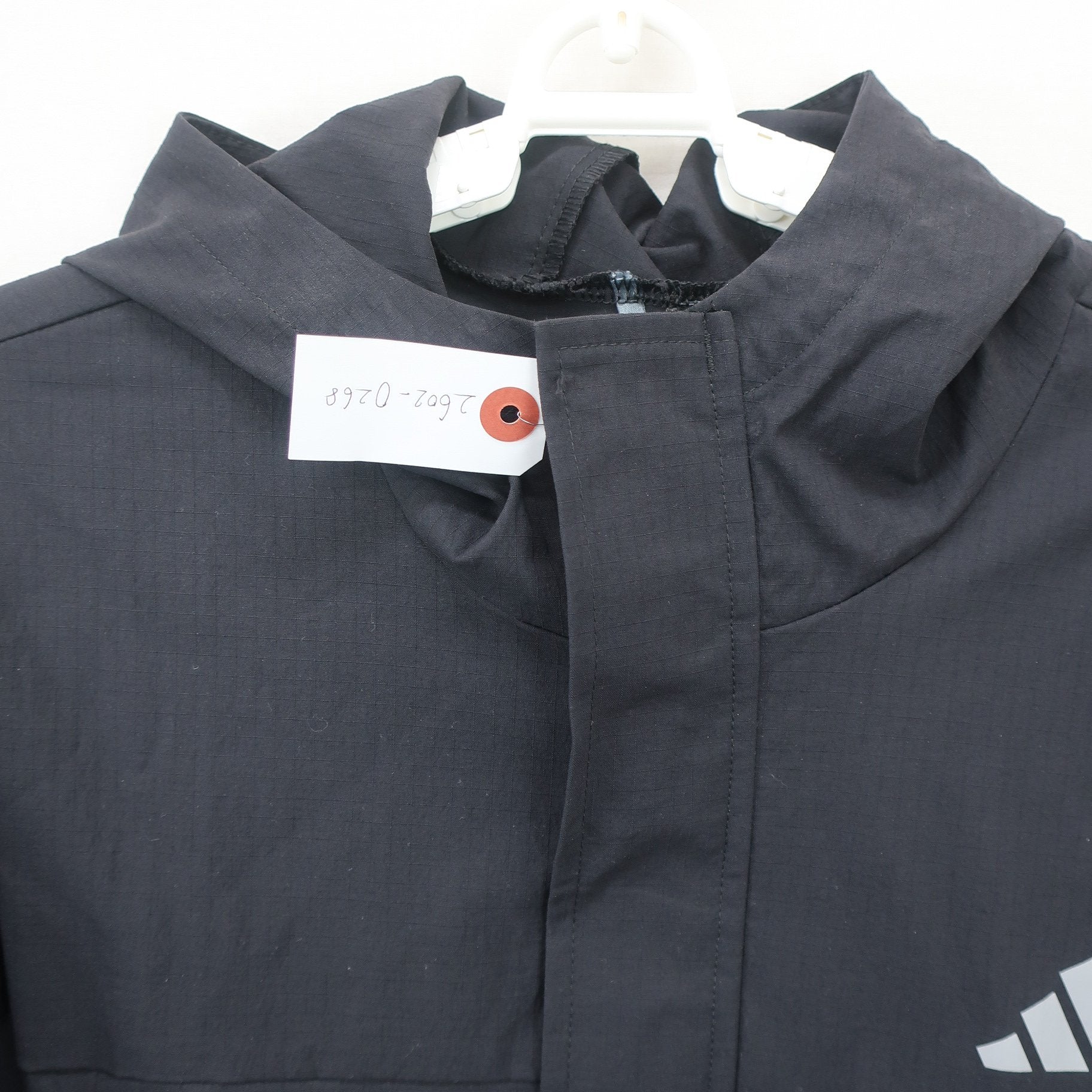 adidas(アディダス) ハーフジップパーカー 黒 メンズ XL A