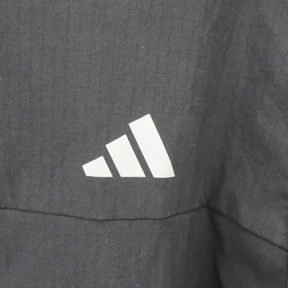 adidas(アディダス) ハーフジップパーカー 黒 メンズ XL A