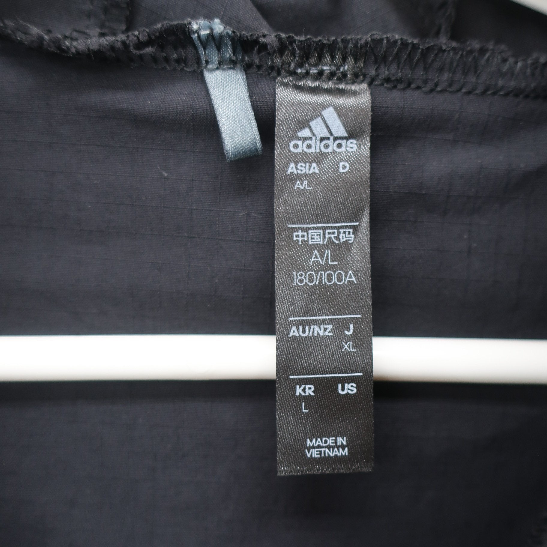 adidas(アディダス) ハーフジップパーカー 黒 メンズ XL A