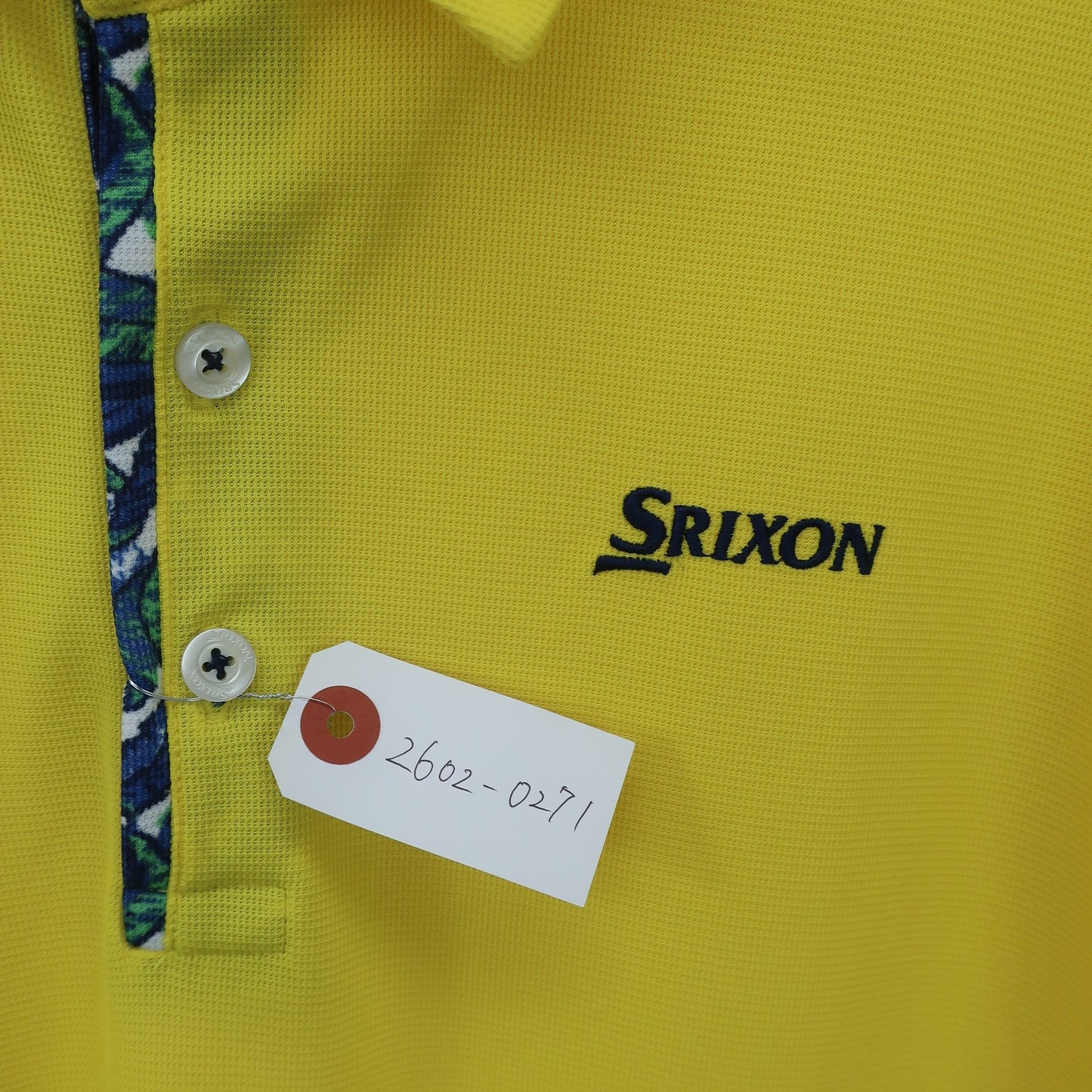 SRIXON(スリクソン) ポロシャツ 黄色 メンズ L A