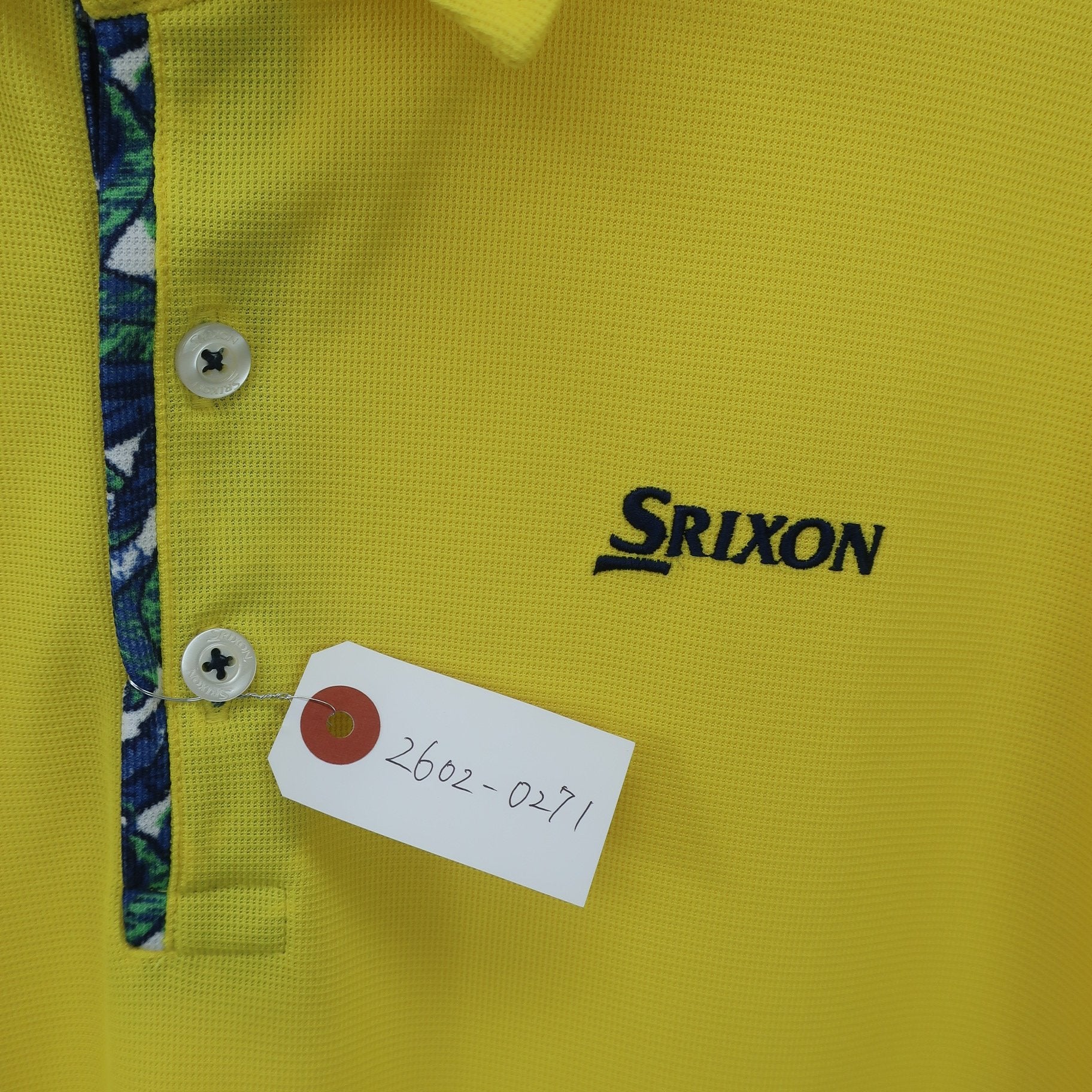 SRIXON(スリクソン) ポロシャツ 黄色 メンズ L A
