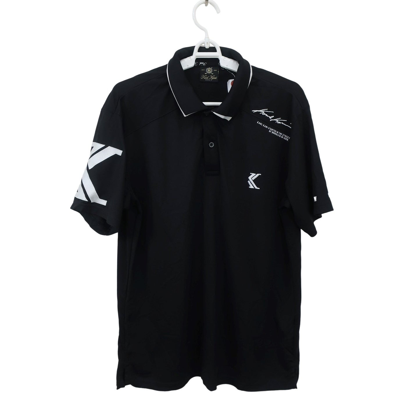 Karl Kani GOLF ポロシャツ 黒 メンズ L A