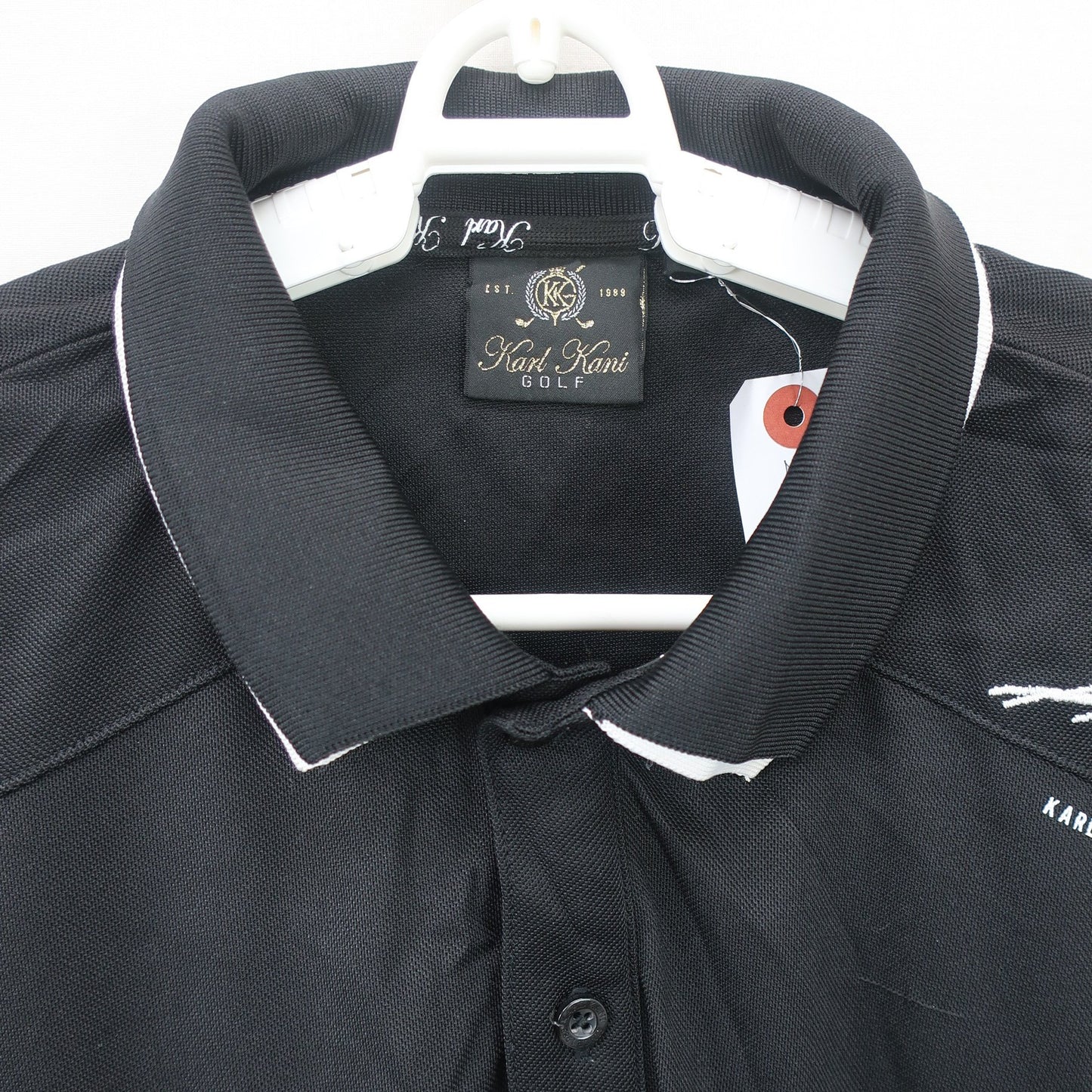 Karl Kani GOLF ポロシャツ 黒 メンズ L A