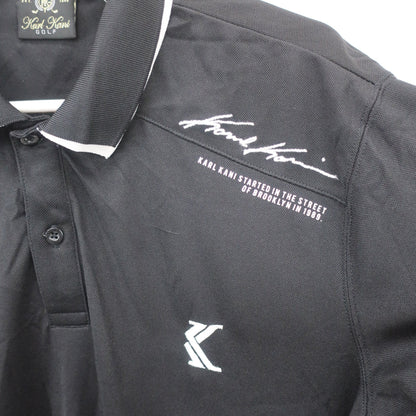 Karl Kani GOLF ポロシャツ 黒 メンズ L A