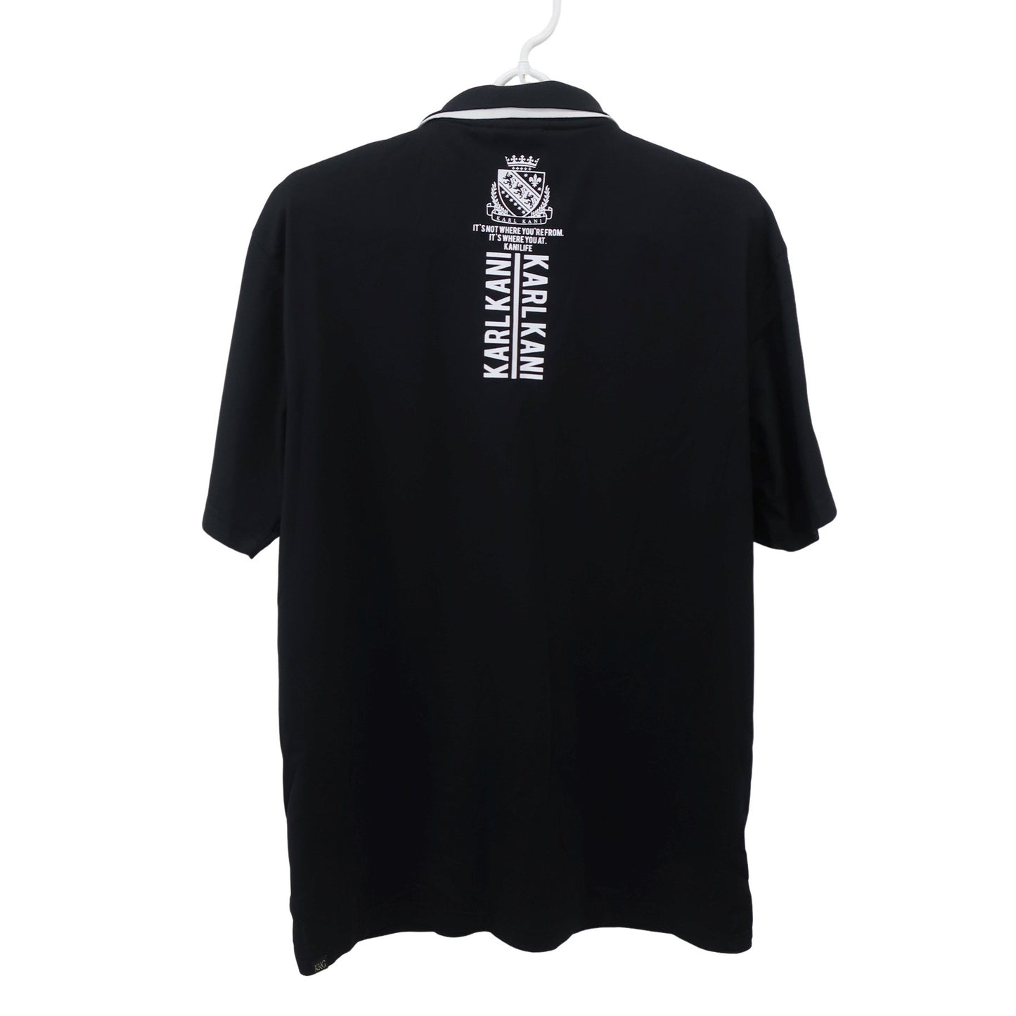 Karl Kani GOLF ポロシャツ 黒 メンズ L A