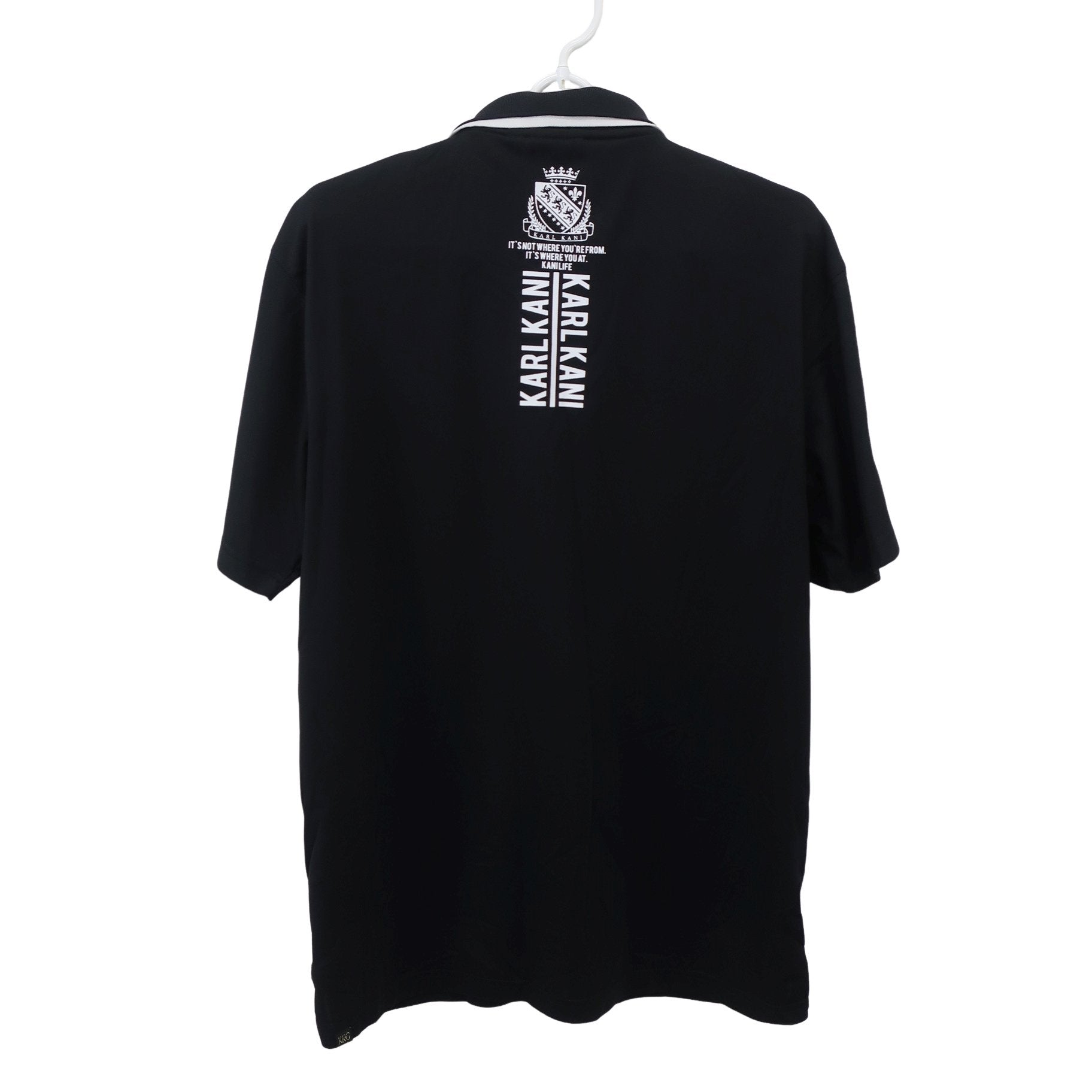 Karl Kani GOLF ポロシャツ 黒 メンズ L A