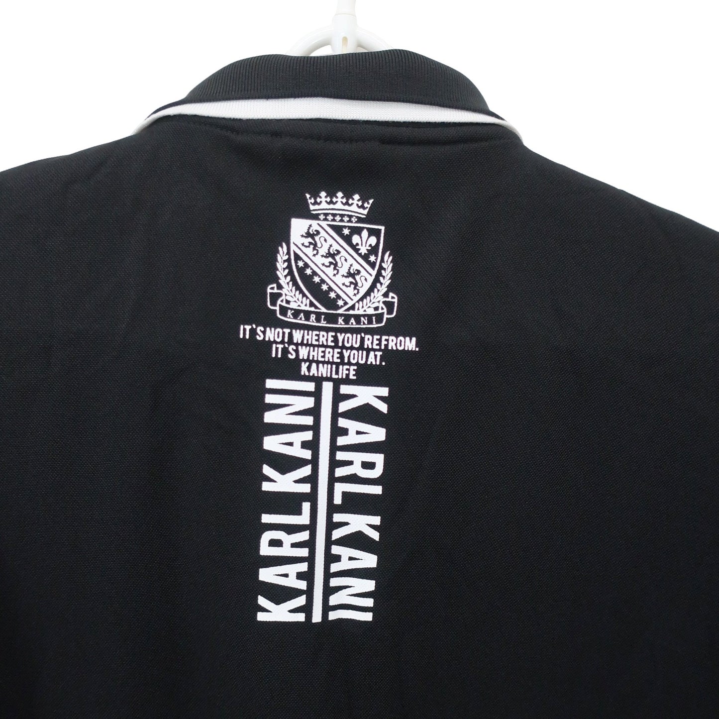 Karl Kani GOLF ポロシャツ 黒 メンズ L A