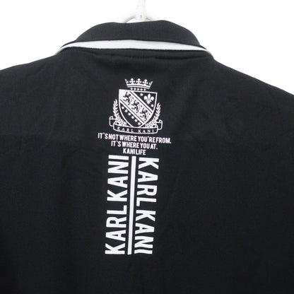 Karl Kani GOLF ポロシャツ 黒 メンズ L A