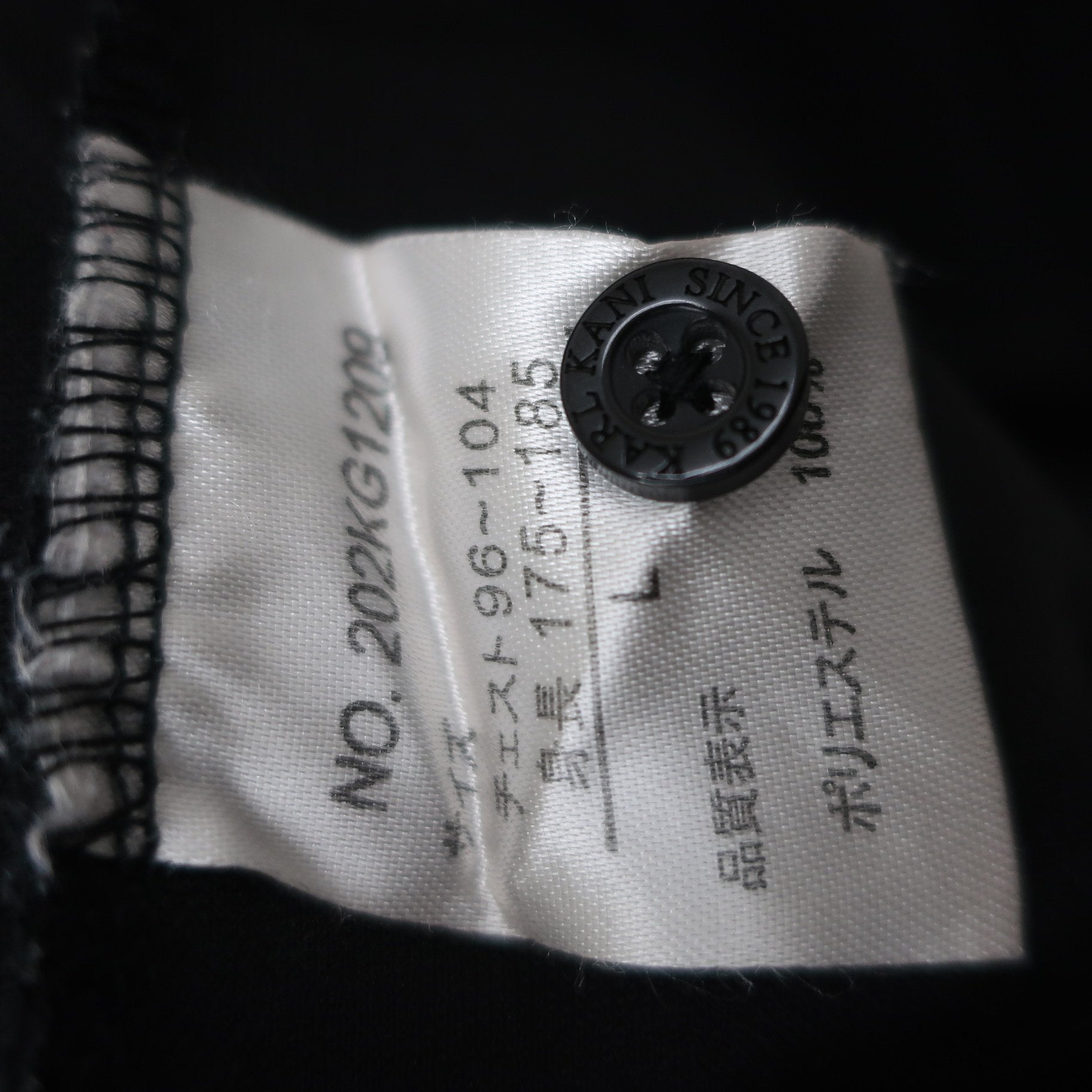 Karl Kani GOLF ポロシャツ 黒 メンズ L A