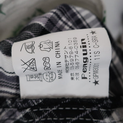 Munsingwear1 パンツ 黒系チェック メンズ 2 A