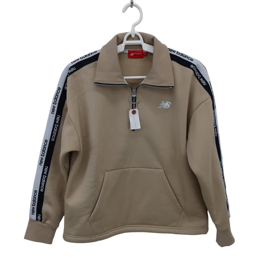 New Balance golf(ニューバランスゴルフ) ハーフジップトレーナー ベージュ レディース 0 012-4262504 A