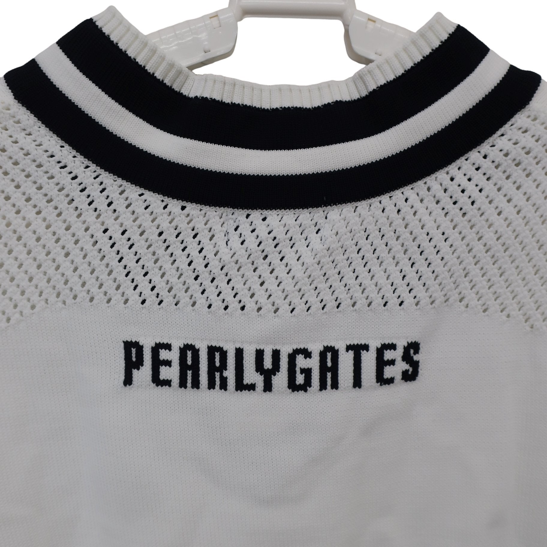PEARLY GATES(パーリーゲイツ) ベスト 白ネイビー レディース 1 055-8173106 A