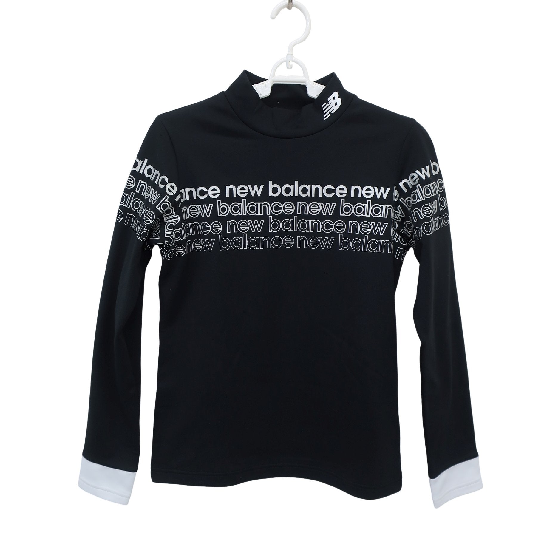 New Balance golf(ニューバランスゴルフ) 長袖モックネックシャツ 黒 レディース 1 012-4267504 A