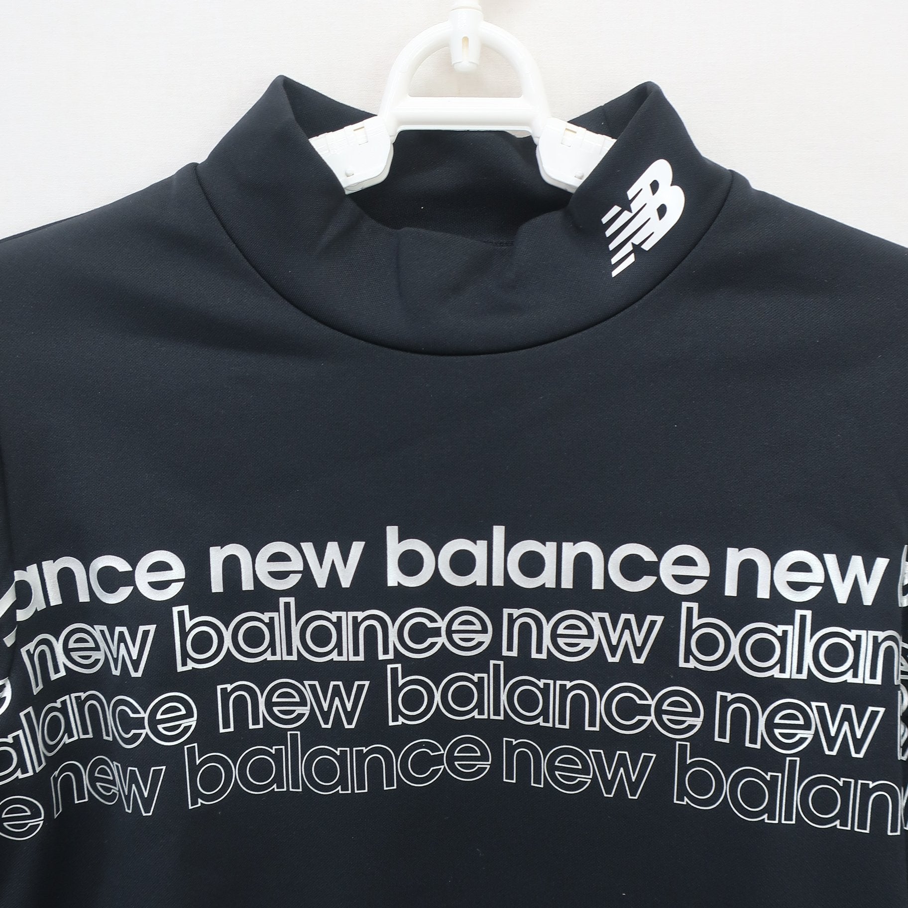 New Balance golf(ニューバランスゴルフ) 長袖モックネックシャツ 黒 レディース 1 012-4267504 A