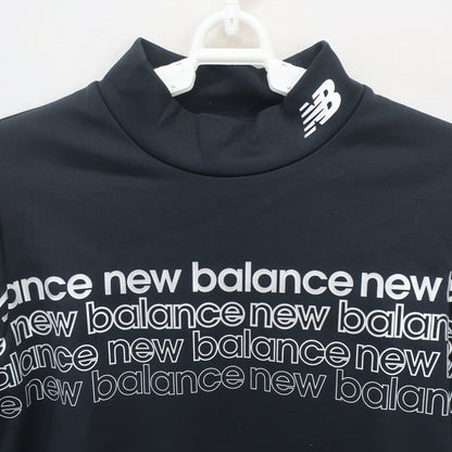 New Balance golf(ニューバランスゴルフ) 長袖モックネックシャツ 黒 レディース 1 012-4267504 A