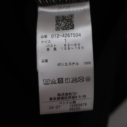 New Balance golf(ニューバランスゴルフ) 長袖モックネックシャツ 黒 レディース 1 012-4267504 A