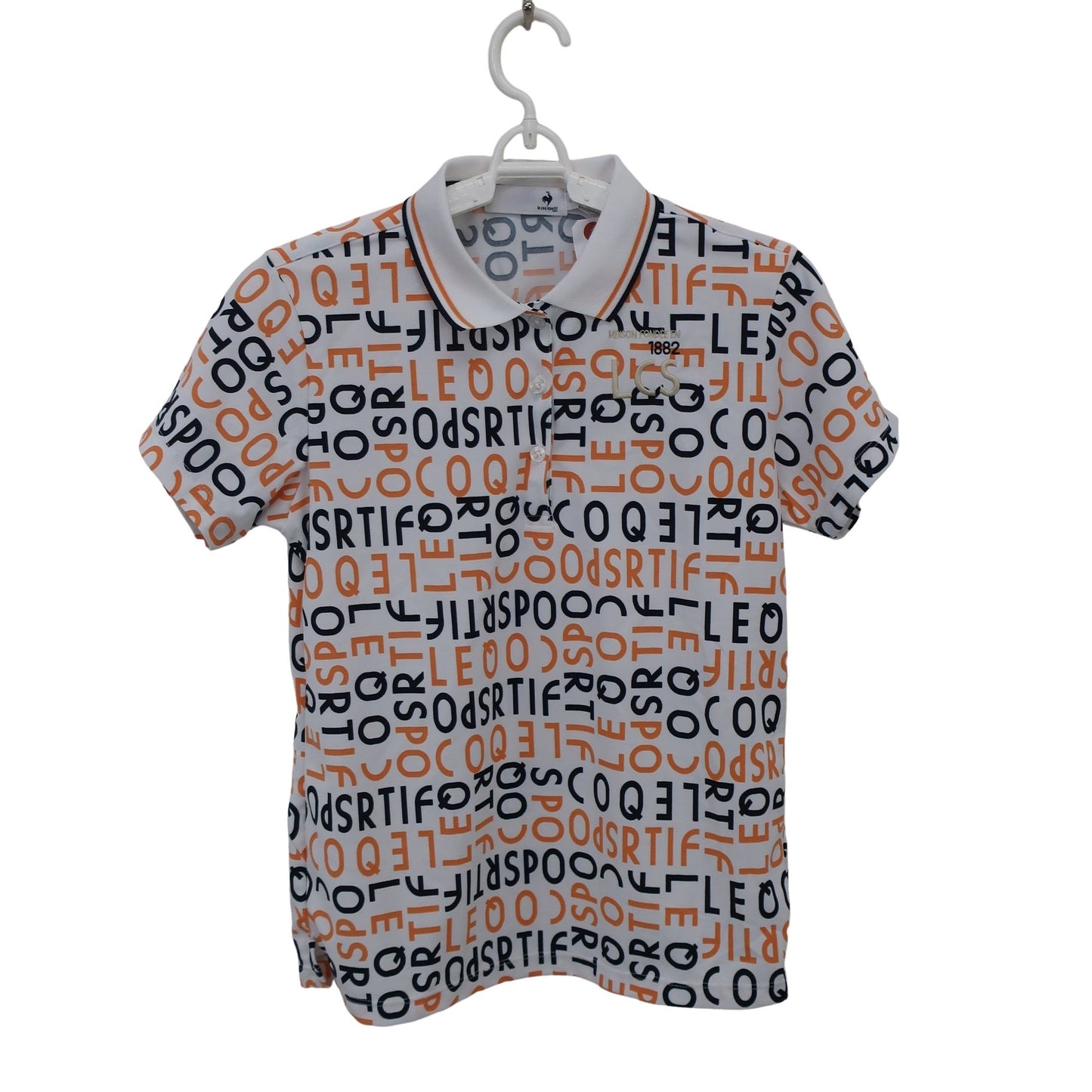 le coq sportif(ルコックスポルティフ) ポロシャツ 白 レディース M A