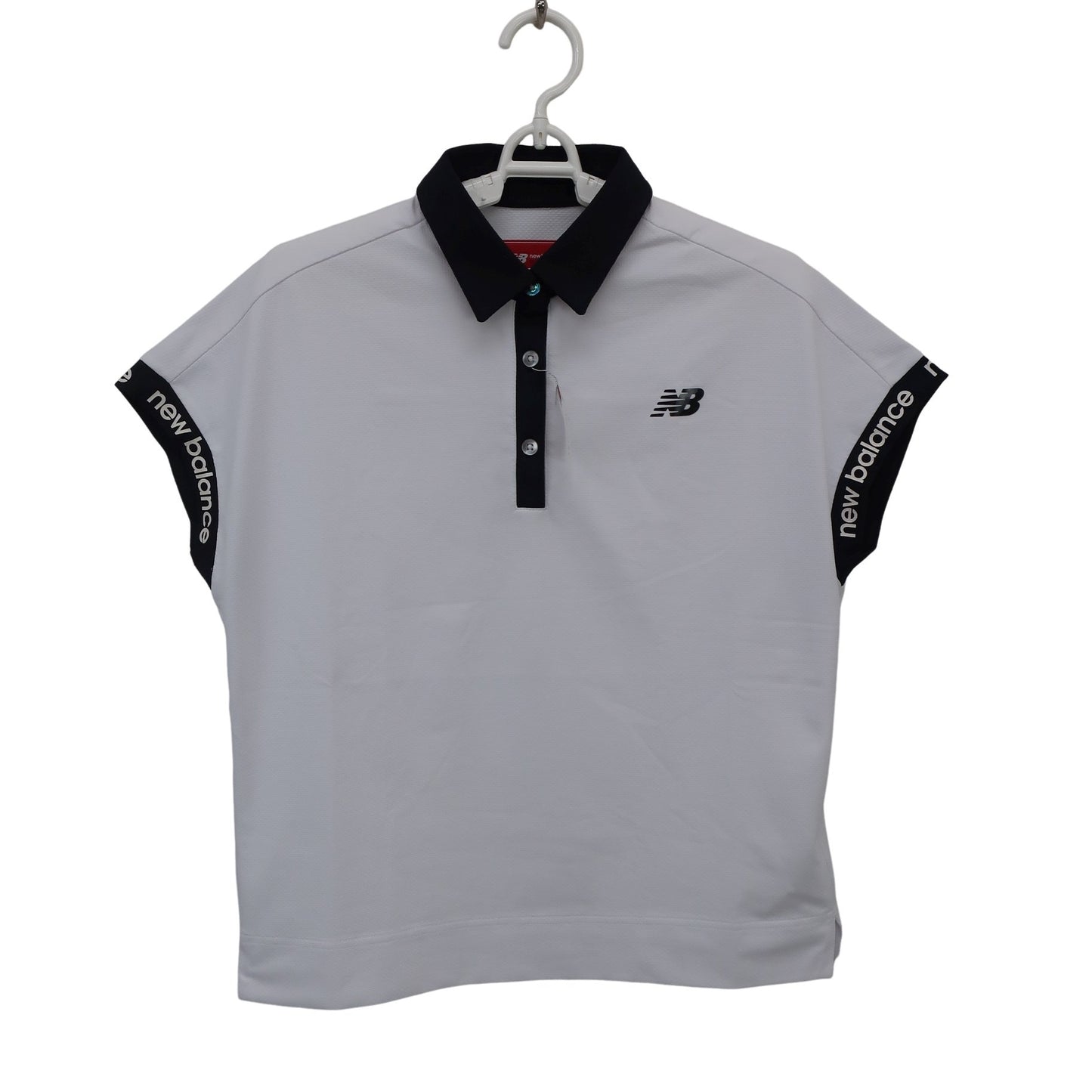 New Balance golf(ニューバランスゴルフ) ポロシャツ 白黒 レディース 1 012-5268502 A