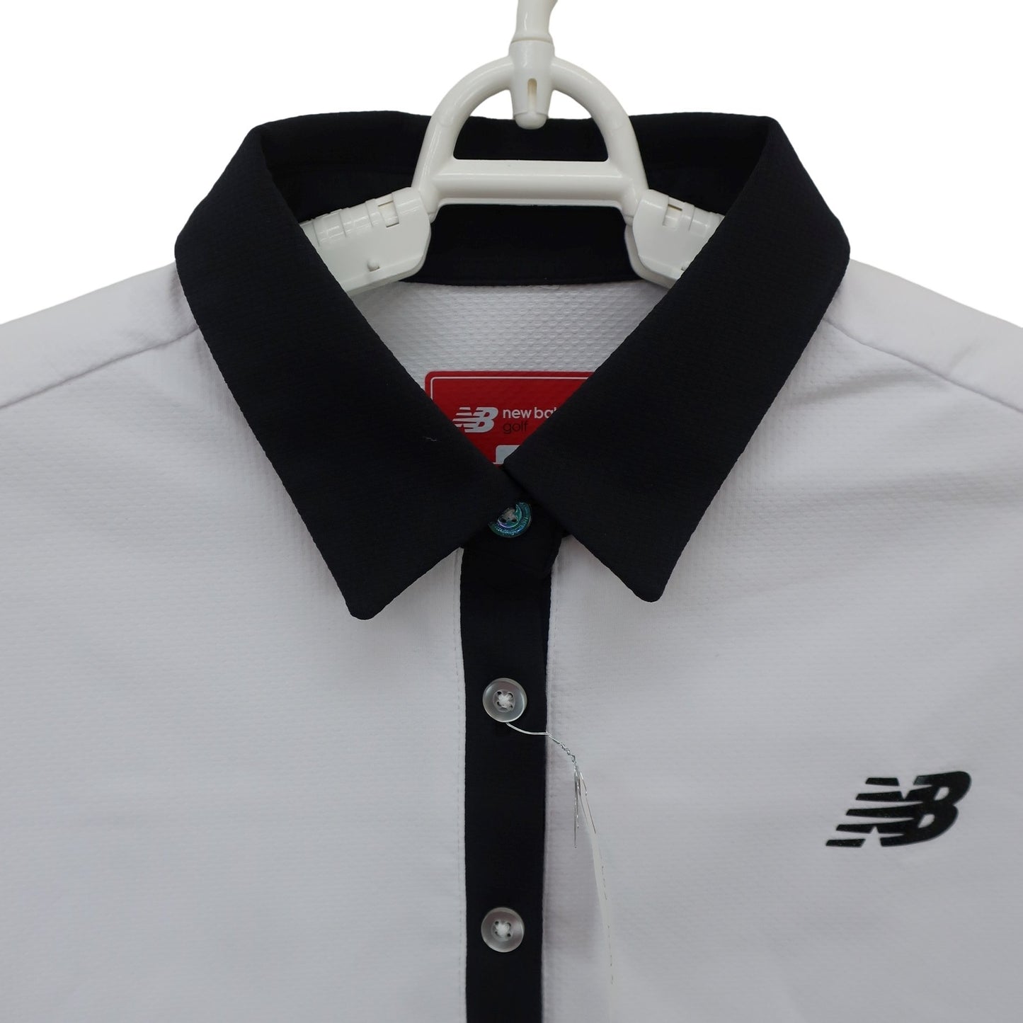 New Balance golf(ニューバランスゴルフ) ポロシャツ 白黒 レディース 1 012-5268502 A