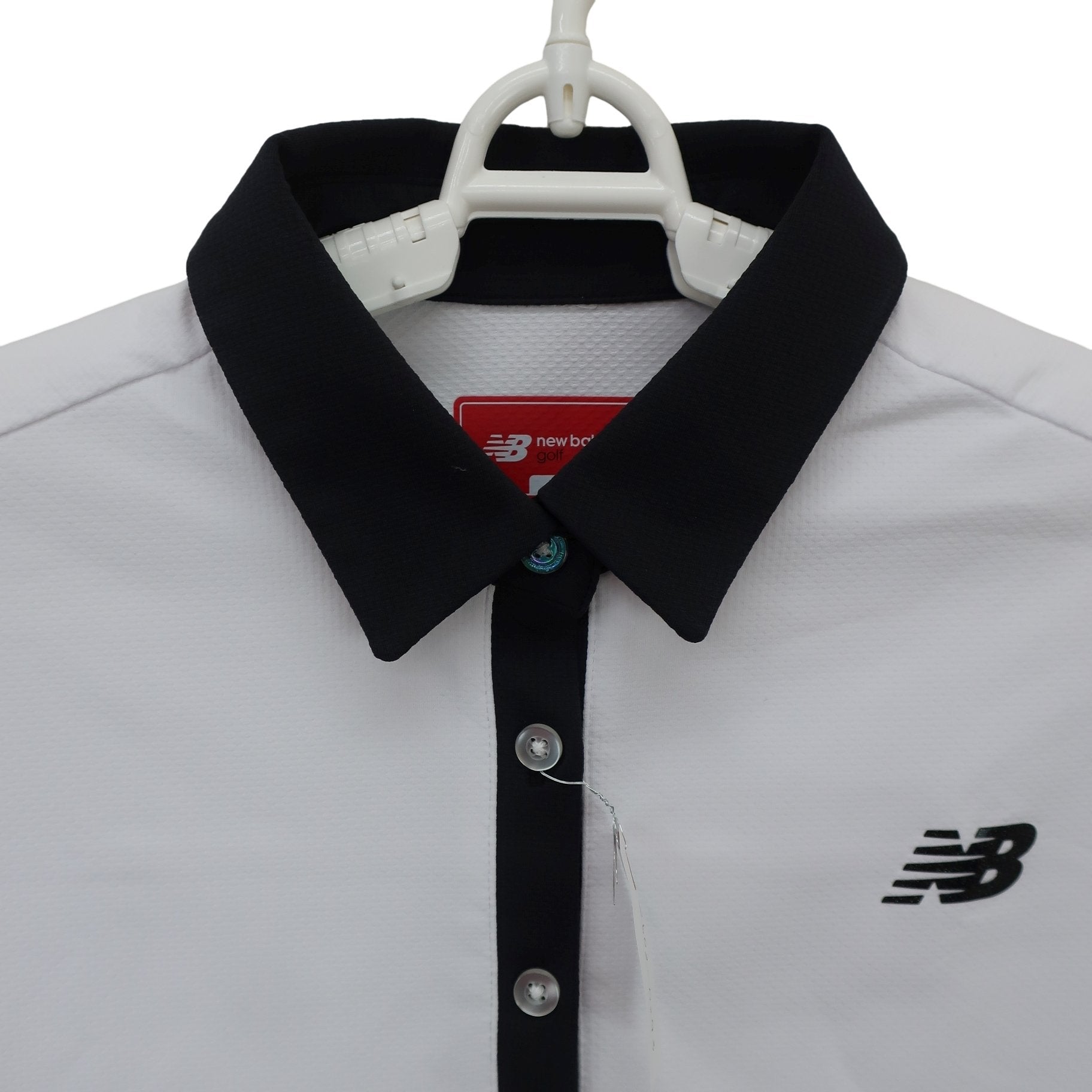 New Balance golf(ニューバランスゴルフ) ポロシャツ 白黒 レディース 1 012-5268502 A