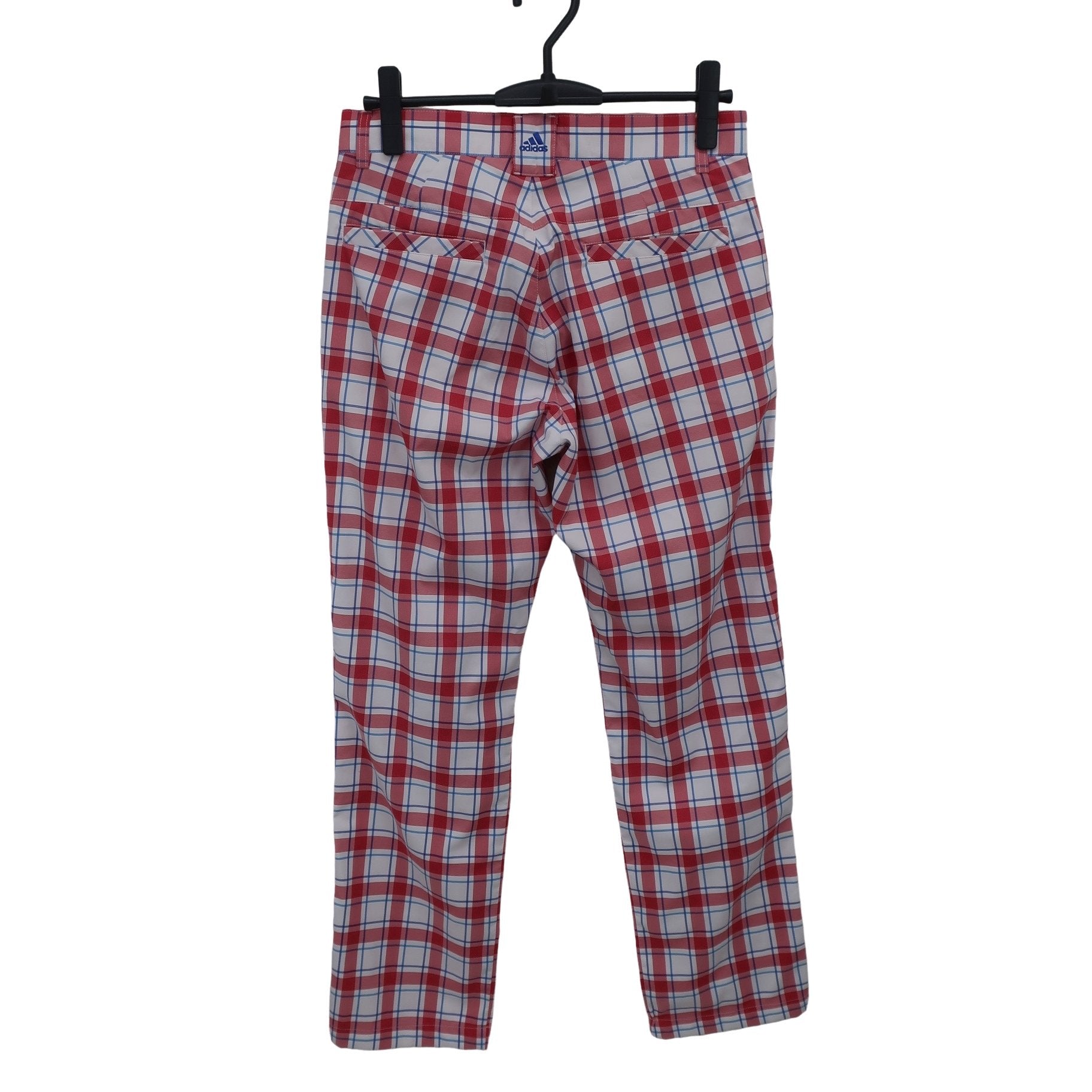 adidas1 パンツ ピンクチェック レディース 76 A