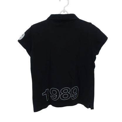 PEARLY GATES(パーリーゲイツ) ポロシャツ 黒 レディース 2 055-260869 B