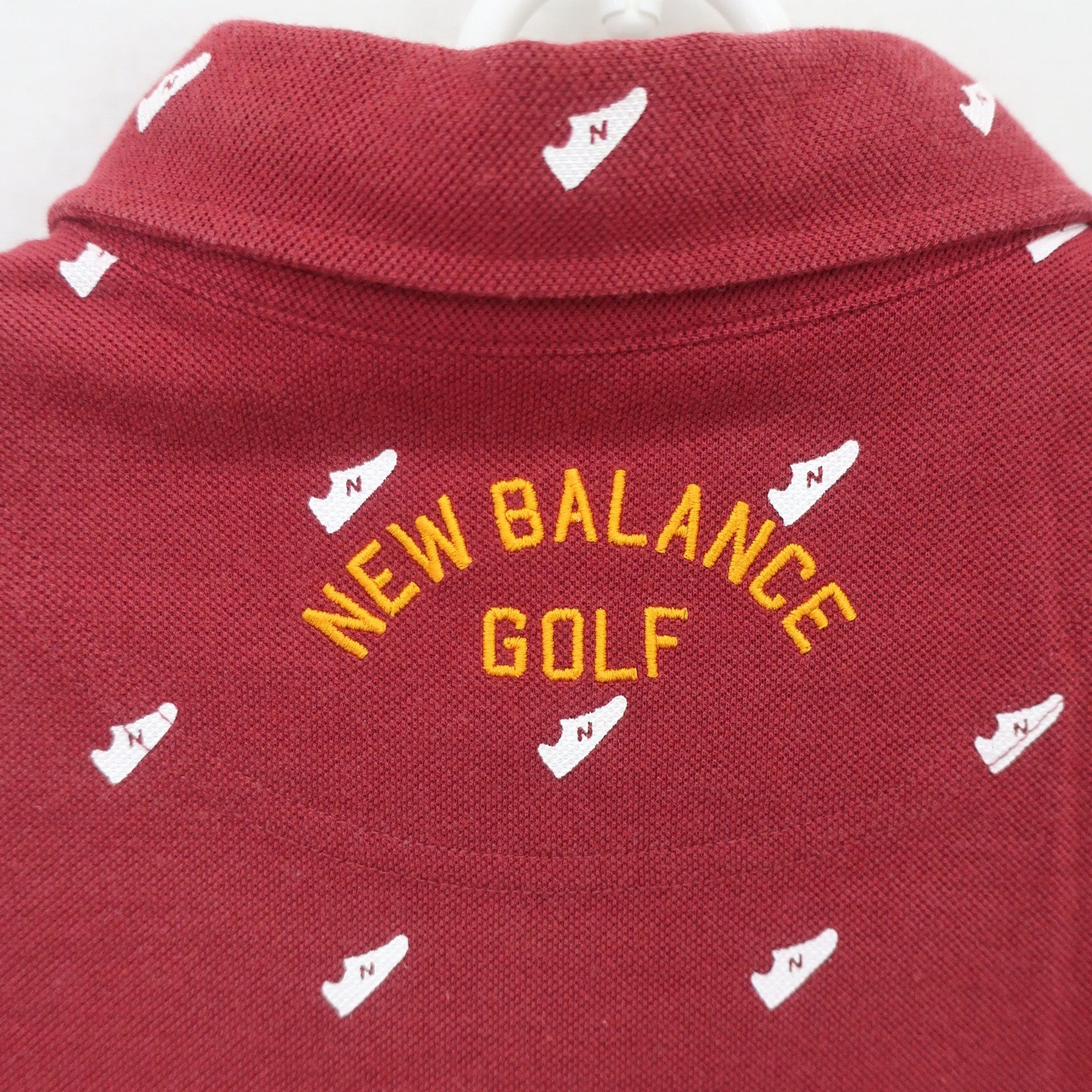 New Balance golf(ニューバランスゴルフ) ポロシャツ 赤 レディース 2 012-7268503 B