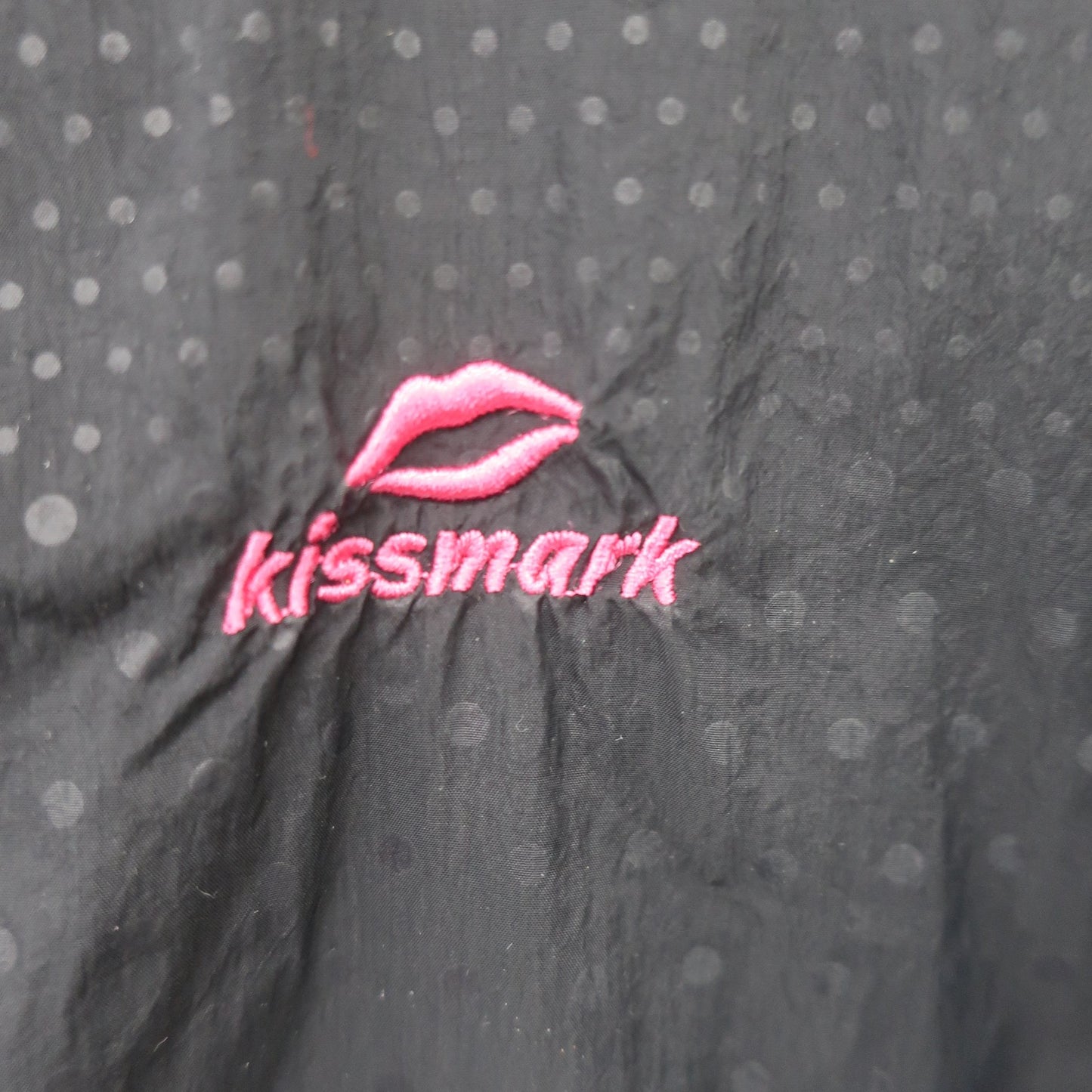kissmark Golf(キスマークゴルフ) ウィンドブレーカー 黒 レディース O B