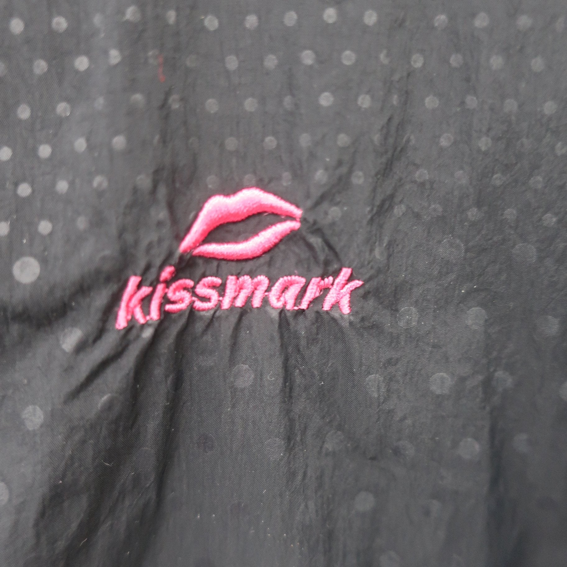 kissmark Golf(キスマークゴルフ) ウィンドブレーカー 黒 レディース O B
