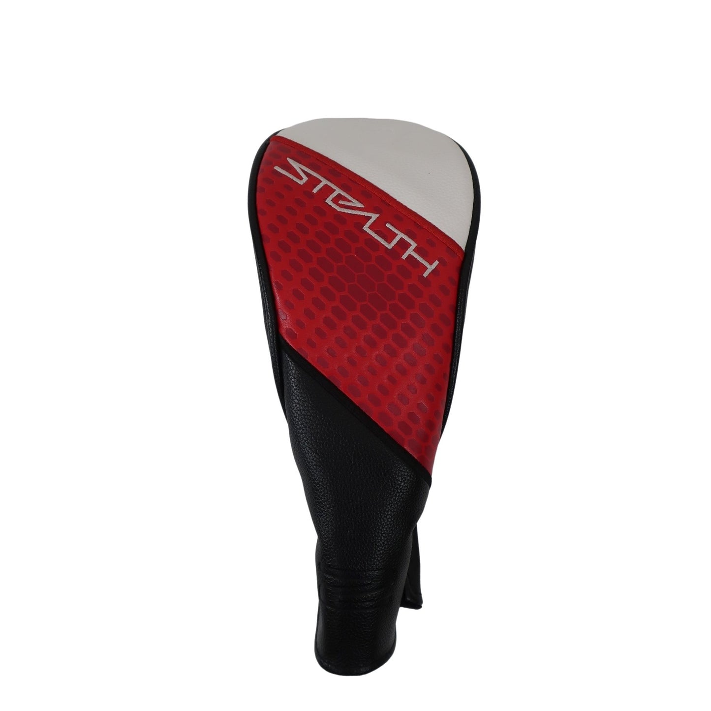 TaylorMade1 ヘッドカバー 黒白赤 FW用 STEALTH A