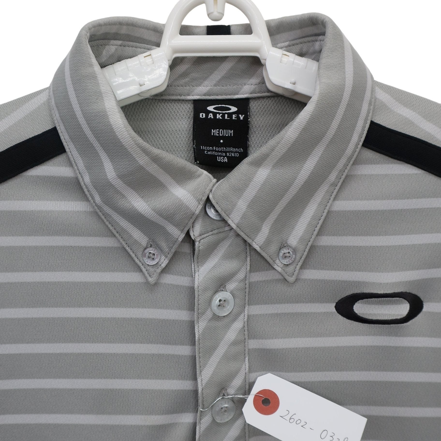 OAKLEY(オークリー) ポロシャツ グレー メンズ M A