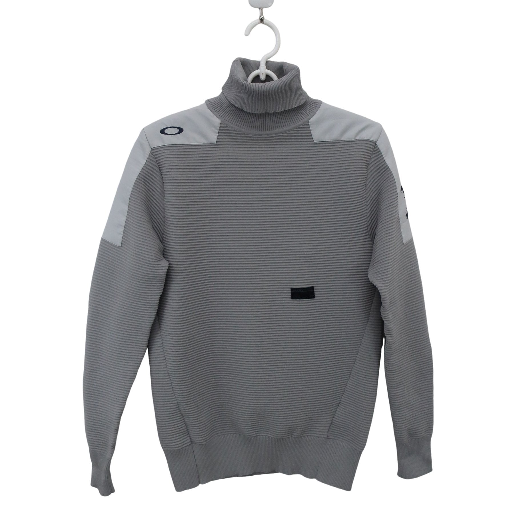 OAKLEY(オークリー) ハイネックトレーナー グレー白 メンズ M A