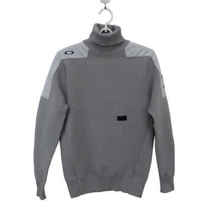 OAKLEY(オークリー) ハイネックトレーナー グレー白 メンズ M A