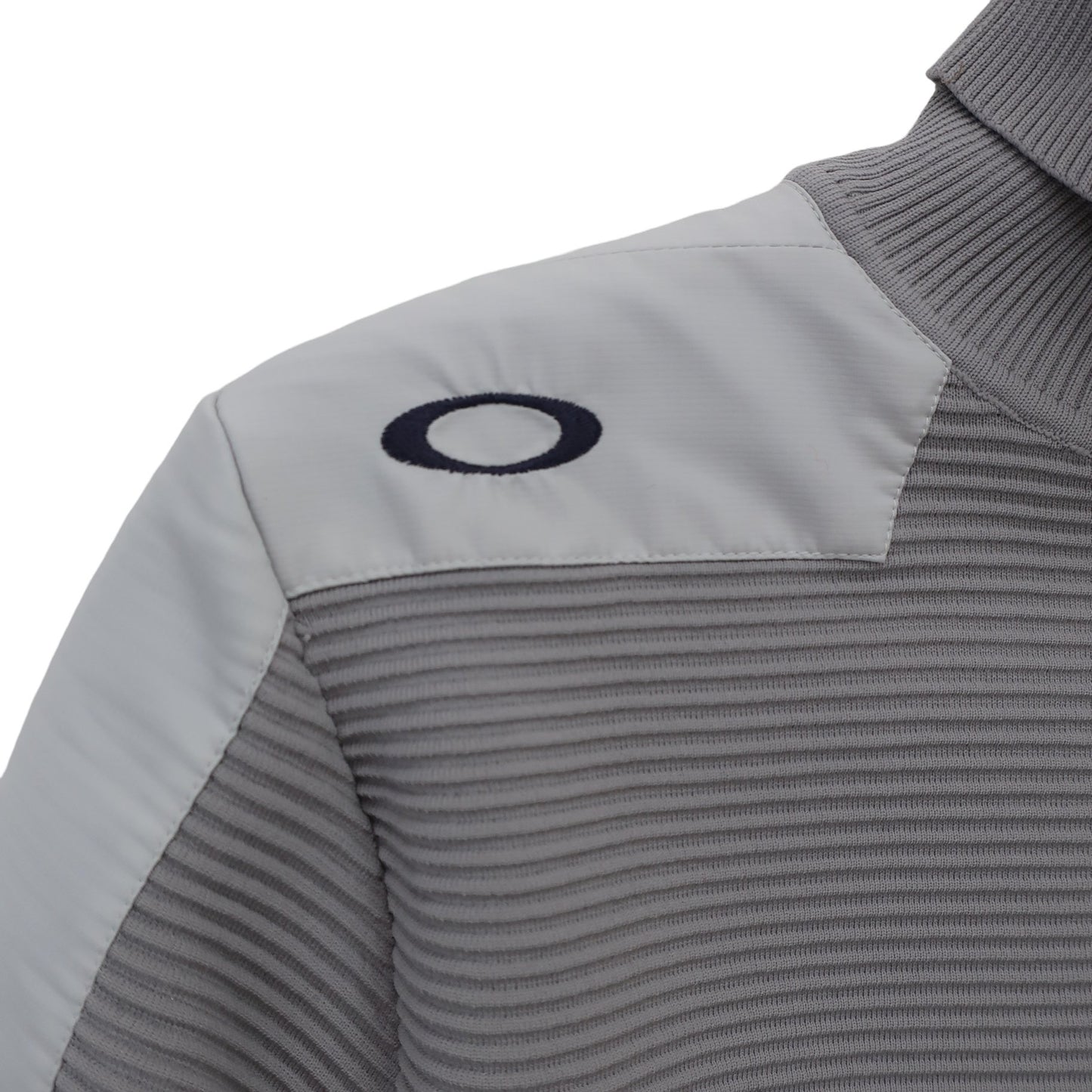 OAKLEY(オークリー) ハイネックトレーナー グレー白 メンズ M A