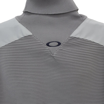 OAKLEY(オークリー) ハイネックトレーナー グレー白 メンズ M A