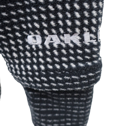 OAKLEY(オークリー) ハイネックシャツ 黒白総柄 メンズ M A