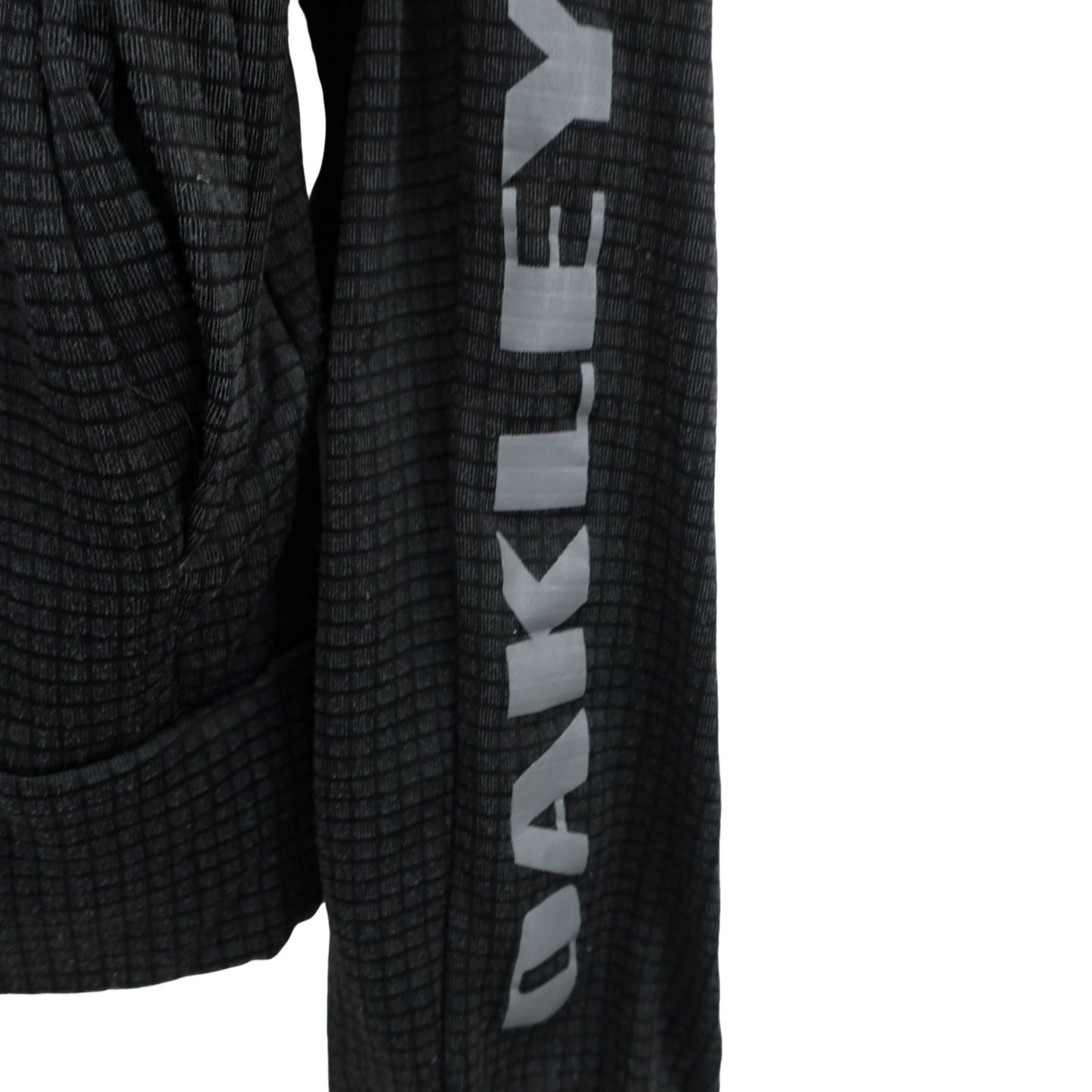 OAKLEY(オークリー) パーカー 黒系チェック メンズ M B