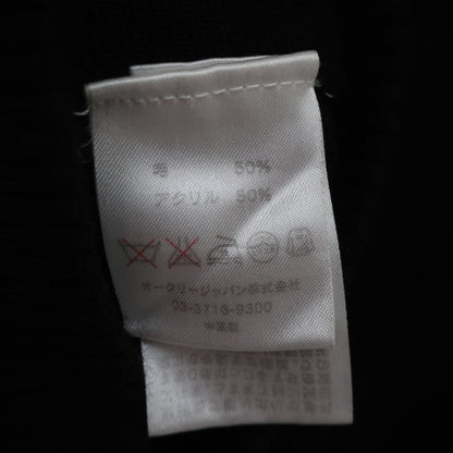 OAKLEY(オークリー) ニットパーカー 黒 メンズ M B