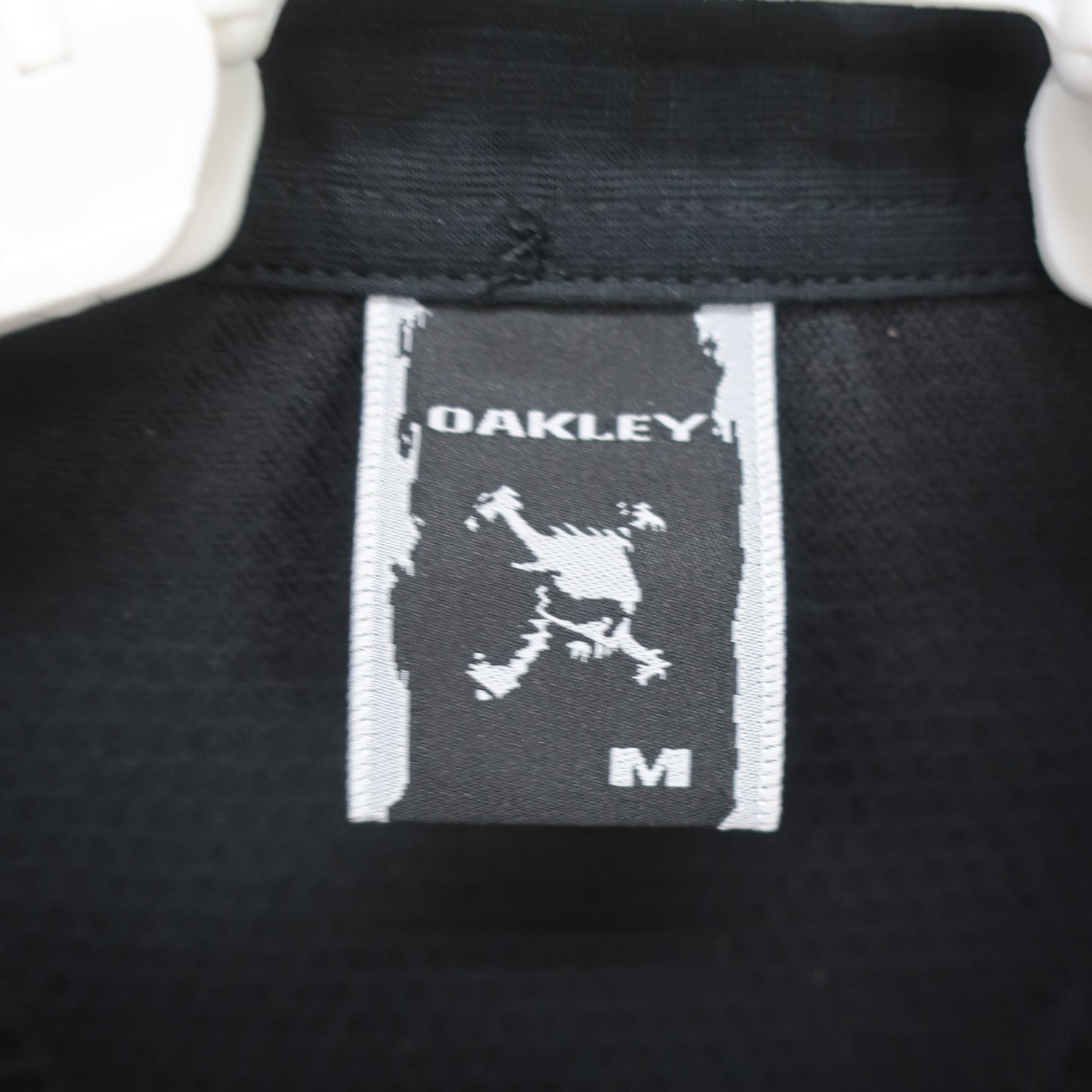 OAKLEY(オークリー) 長袖ポロシャツ 黒 メンズ M A