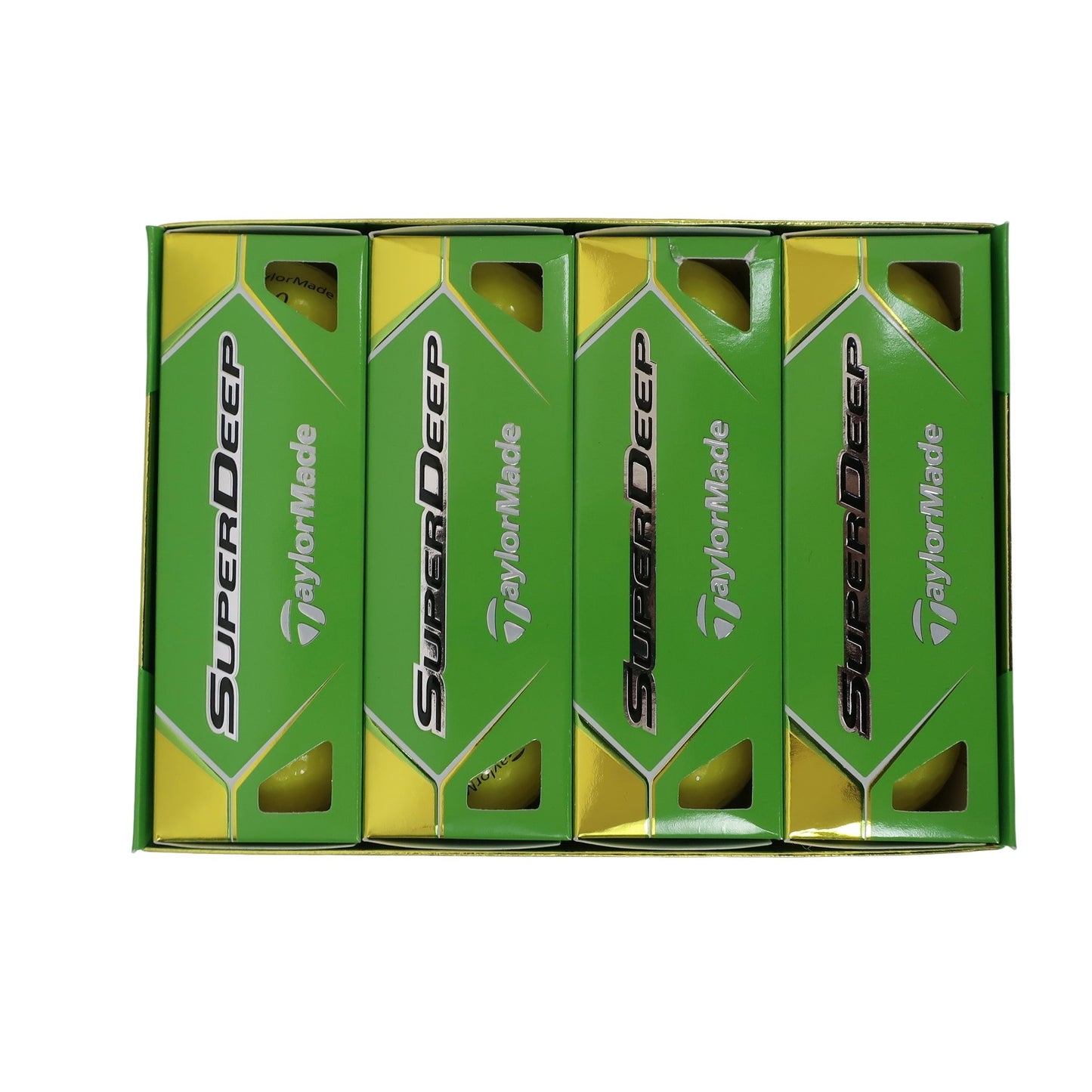 TaylorMade(テーラーメイド) ゴルフボール イエロー 1ダース SUPER DEEP N