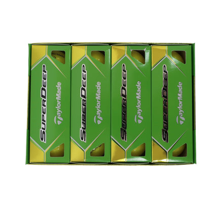 TaylorMade(テーラーメイド) ゴルフボール イエロー 1ダース SUPER DEEP N