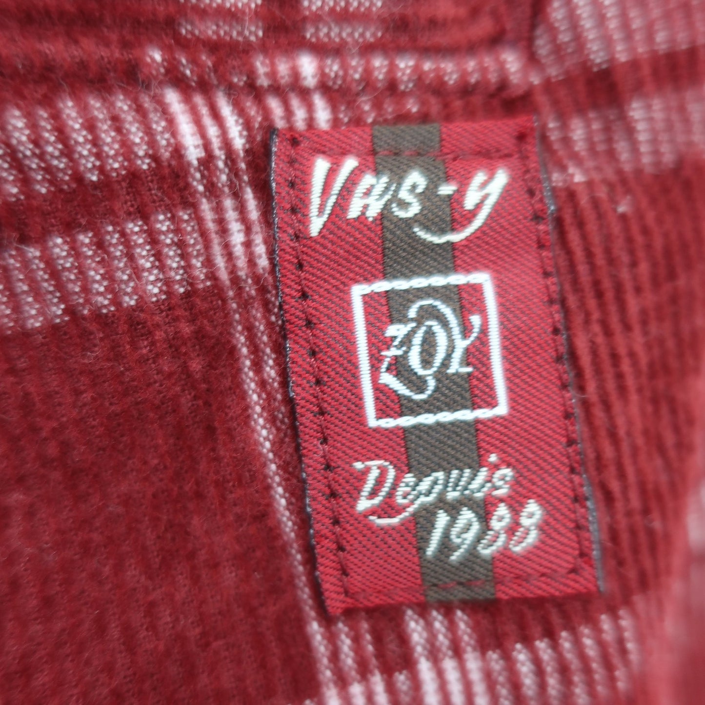 ZOY1 パンツ 赤系チェック メンズ 85 A
