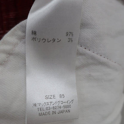 ZOY1 パンツ 赤系チェック メンズ 85 A