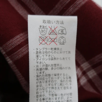 ZOY1 パンツ 赤系チェック メンズ 85 A